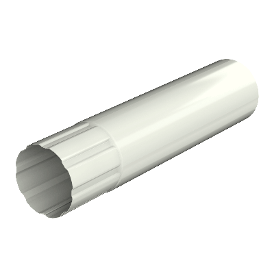 ТН МВС 125/90 мм, водосточная труба металлическая (3 м), - 1